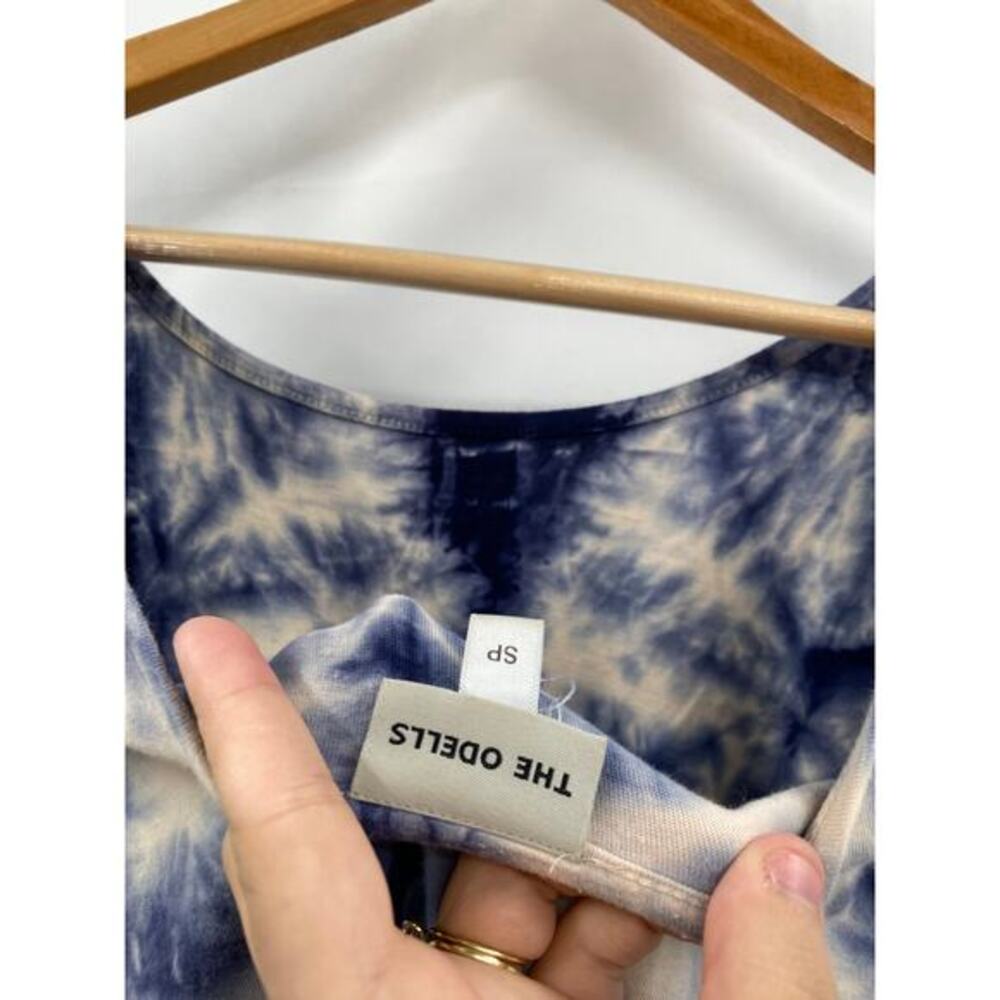 The Odell's blue tie dye midi dress‎ - Picture 4 of 5
